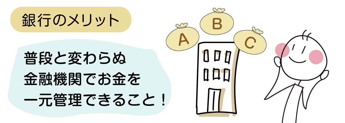 大手銀行は全国に店舗があるため総合証券より相談しに行きやすい